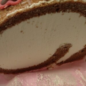 ホワイトチョコでクリームを作りました ロールケーキ レシピ 作り方 By Torezu 楽天レシピ